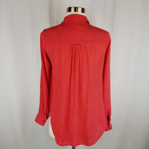 Anthropologie Maeve Matilda polka dot blouse xs - Picture 4 of 7